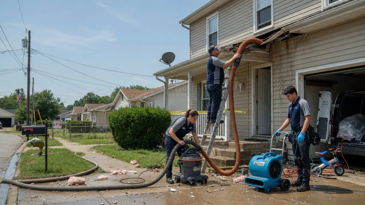 Water Damage Restoration in Crowder, MS near me